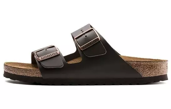 Шлепанцы унисекс темно-коричневый Birkenstock