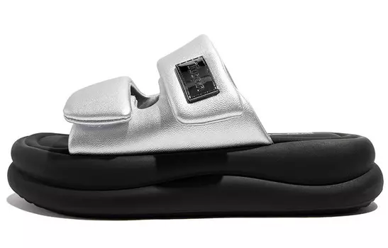 Шлепанцы унисекс Tuopin, серебряный