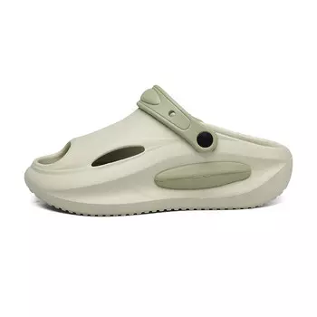 Шлепанцы унисекс Yalu, белый/синий