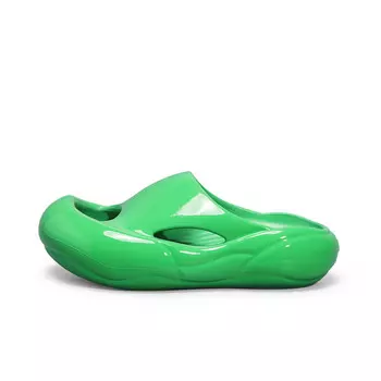 Шлепанцы унисекс зеленый Cn