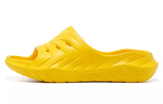 Шлепанцы унисекс желтый Bmai