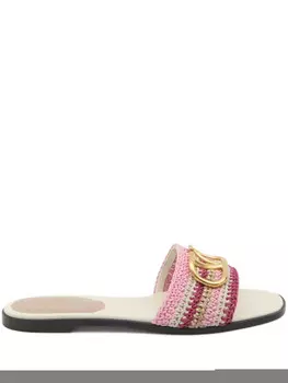 Шлепанцы Valentino Garavani VLogo Signature, розовый