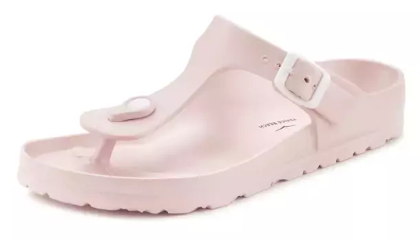 Шлепанцы Венис-Бич, разделители пальцев ног, обувь для купания Venice Beach, цвет Rose