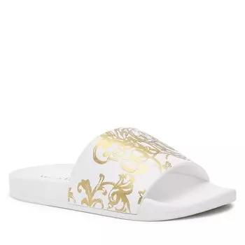 Шлепанцы Versace Jeans Couture, белый цвет