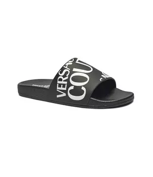 Шлепанцы Versace Jeans Couture, черный