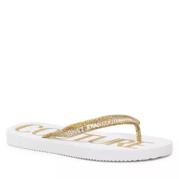 Шлепанцы Versace Jeans Couture, цветной/золотой