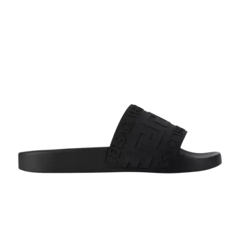 Шлепанцы Versace Pool Slide, черный