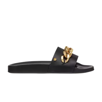Шлепанцы Versace Pool Slide, черный