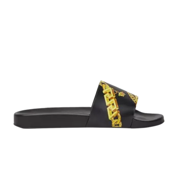 Шлепанцы Versace Slide, черный