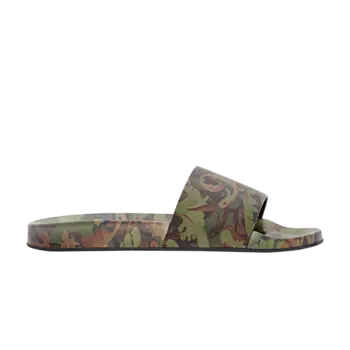 Шлепанцы Versace Slide, зеленый