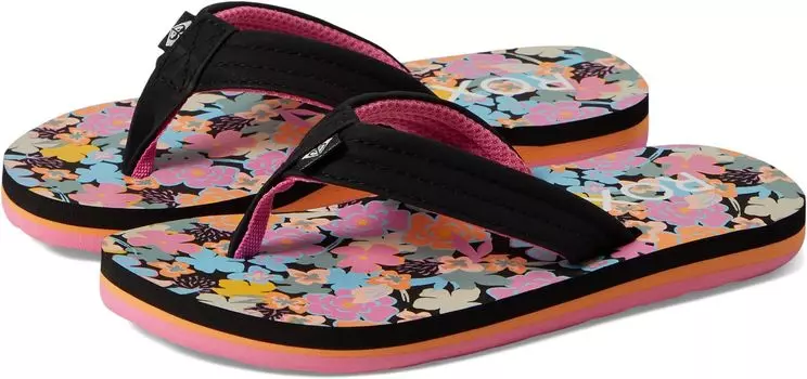 Шлепанцы Vista Loreto Roxy, цвет Black Multi 1
