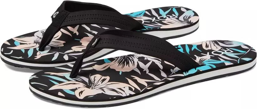 Шлепанцы Vista Loreto Roxy, цвет White/Light Blue