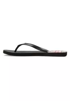 Шлепанцы VIVA PRINTED Roxy, цвет black/pink/soft lime