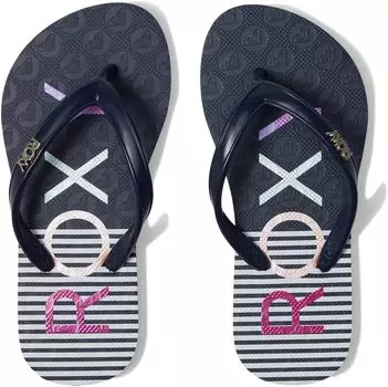 Шлепанцы Viva Stamp II Roxy, цвет Navy Stripe