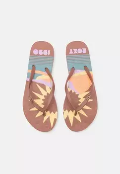 Шлепанцы VIVA STAMP II Roxy, коричневый