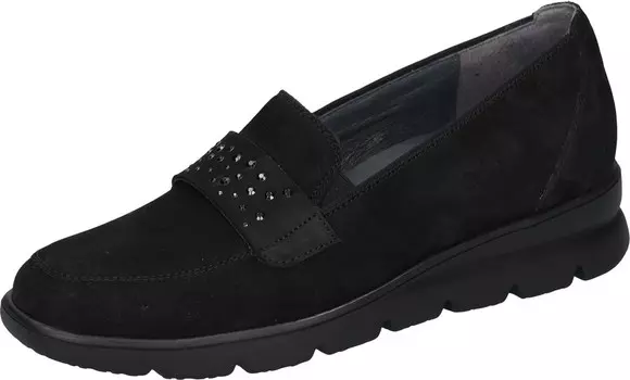 Шлепанцы WALDLUFER Classic Flats, черный