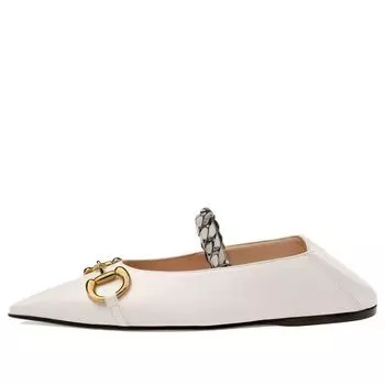 Шлепанцы (WMNS) Gucci Shoe White