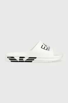 Шлепанцы XBP008 XK337 D611 EA7 Emporio Armani, белый