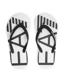 Шлепанцы XCQ004 XK196 D611 Ea7 Emporio Armani, черный