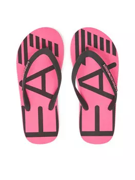 Шлепанцы XCQ004 XK196 U505 Ea7 Emporio Armani, черный