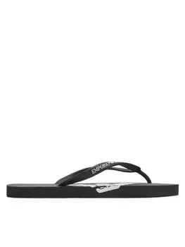 Шлепанцы Xvqs08 Xn746 A120 Emporio Armani, черный