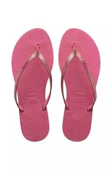 Шлепанцы YOU GLITTER Havaianas, розовый