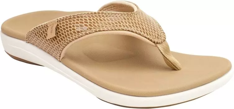 Шлепанцы Yumi Gecko Sandal Revitalign, цвет Tan