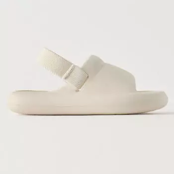 Шлепанцы Zara Rubber, белый