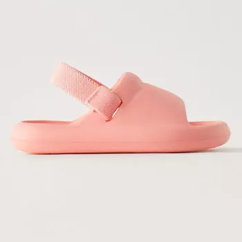 Шлепанцы Zara Rubber, розовый