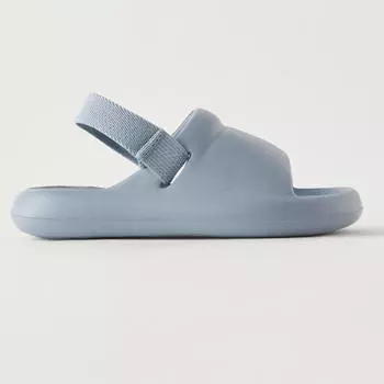 Шлепанцы Zara Rubber, серо-голубой