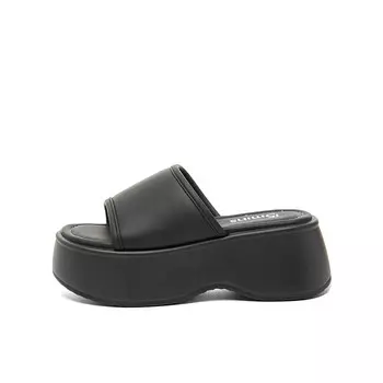 Шлепанцы женские 15 Mins, черный