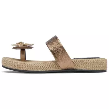 Шлепанцы женские 73Hours, цвет Bronze gold