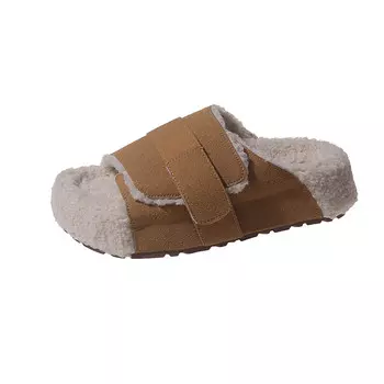 Шлепанцы женские Abcylm, бежевый