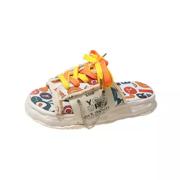 Шлепанцы женские Abcylm, бежевый