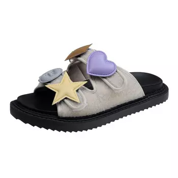 Шлепанцы женские Abcylm, черный