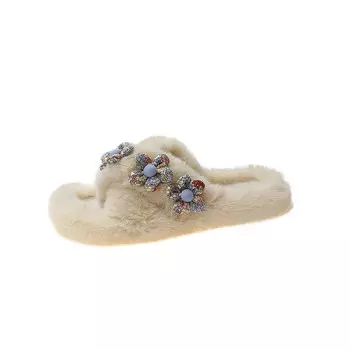 Шлепанцы женские Abcylm, хаки