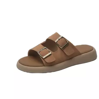 Шлепанцы женские Abcylm, коричневый