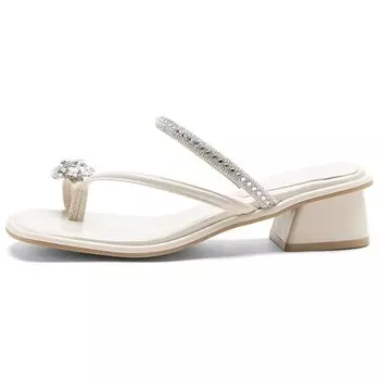 Шлепанцы женские Agsdon, бежевый