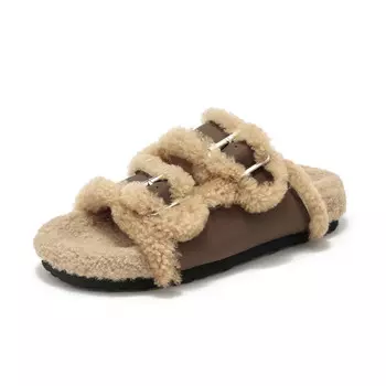 Шлепанцы женские Aita, коричневый