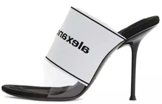 Шлепанцы женские Alexander Wang, белый