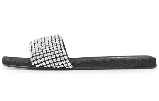 Шлепанцы женские Alexander Wang, черный