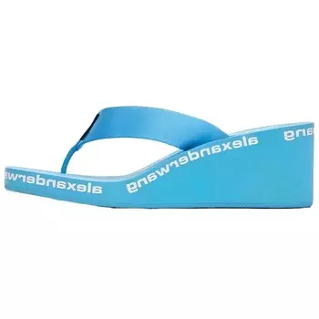 Шлепанцы женские Alexander Wang, голубой