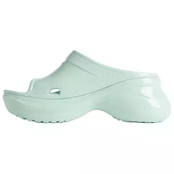 Шлепанцы женские Balenciaga, бирюзовый