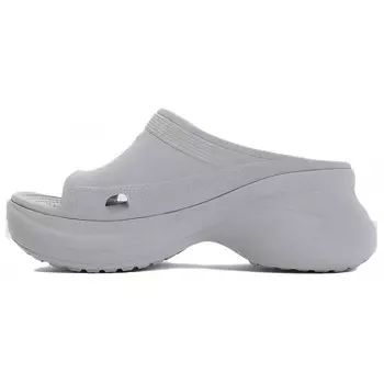 Шлепанцы женские Balenciaga х Crocs, серый