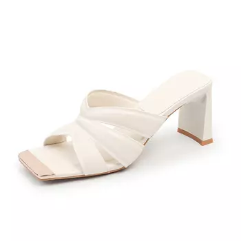 Шлепанцы женские Beijiani, серебряный