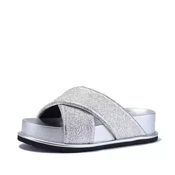 Шлепанцы женские Bellalily, серебряный