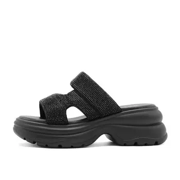 Шлепанцы женские Belle, черный