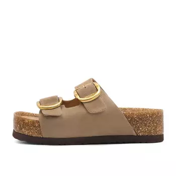 Шлепанцы женские Belle, золотой