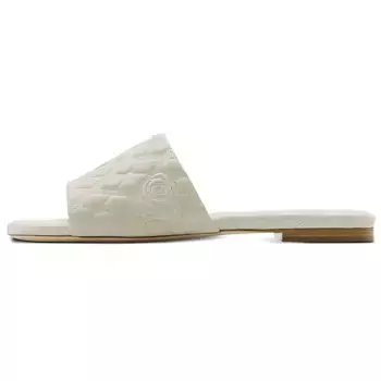 Шлепанцы женские белые Burberry