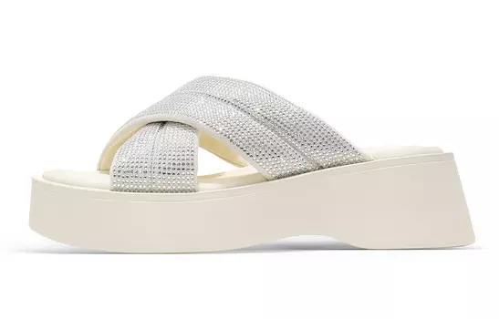 Шлепанцы женские белые C°Banner